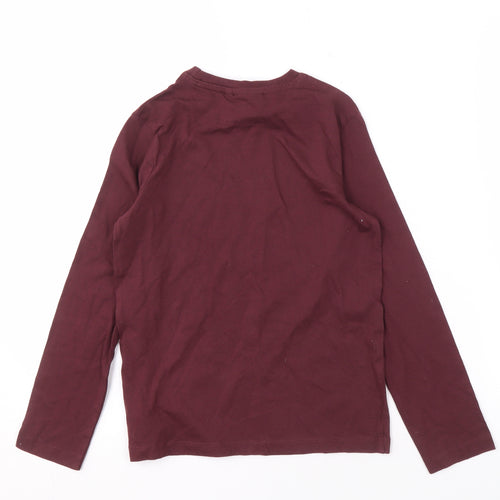 Harry Potter Boys Red Long Sleeve T-Shirt Size 8 Years