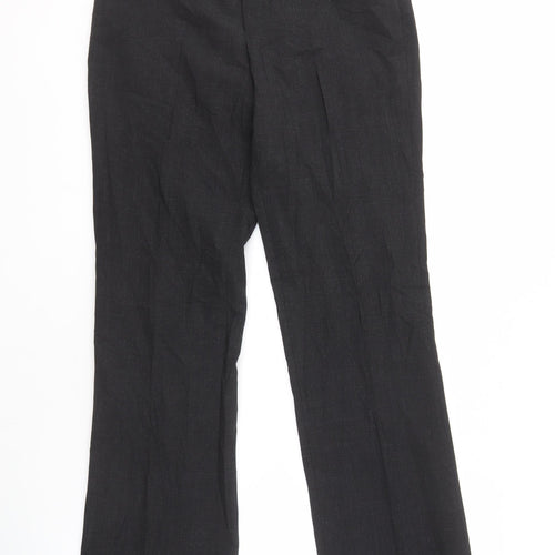 River Island Men's Black Trousers, 30W 32L, Formal Wear