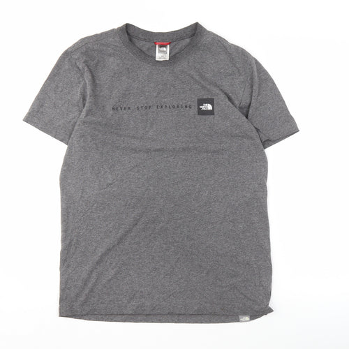 The North Face Men's Grey Crew Neck T-Shirt M