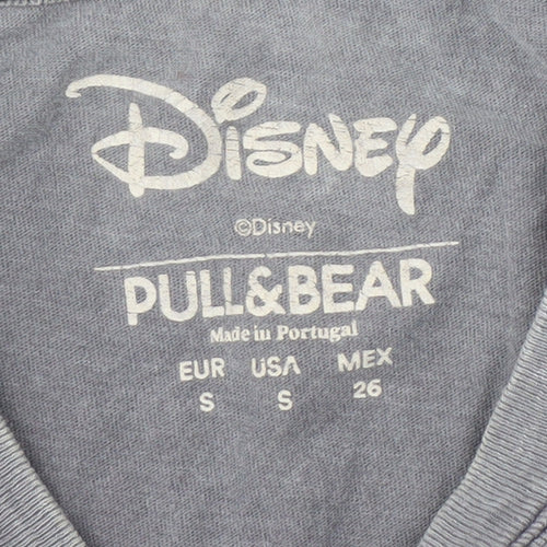 Disney Pull & Bear Unisex Grey Jungle Book T-Shirt, Size S