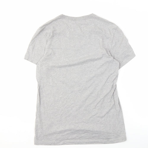 G-Star RAW Men's Grey Graphic T-Shirt, Medium
