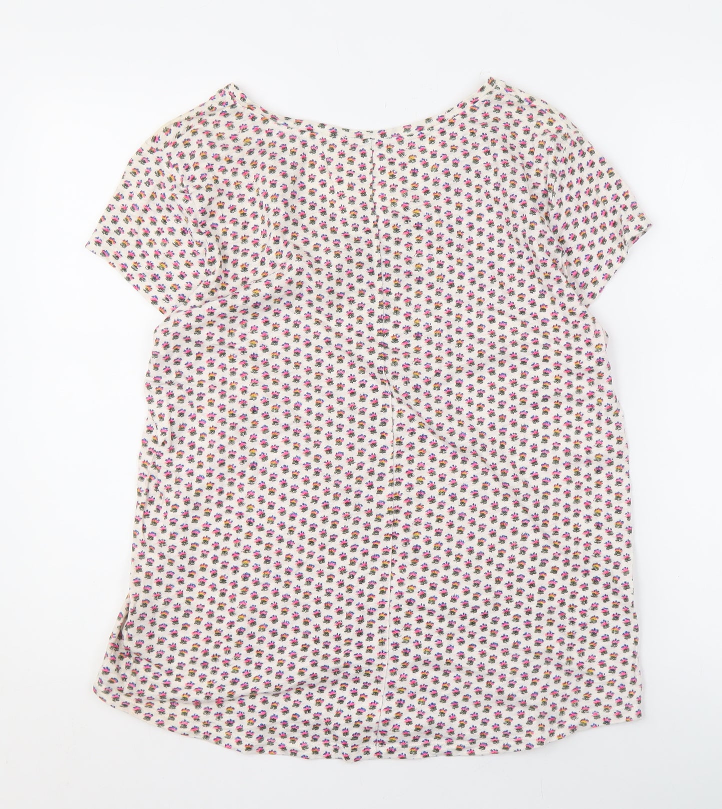 Gap Women's Multicoloured Floral V-Neck Top