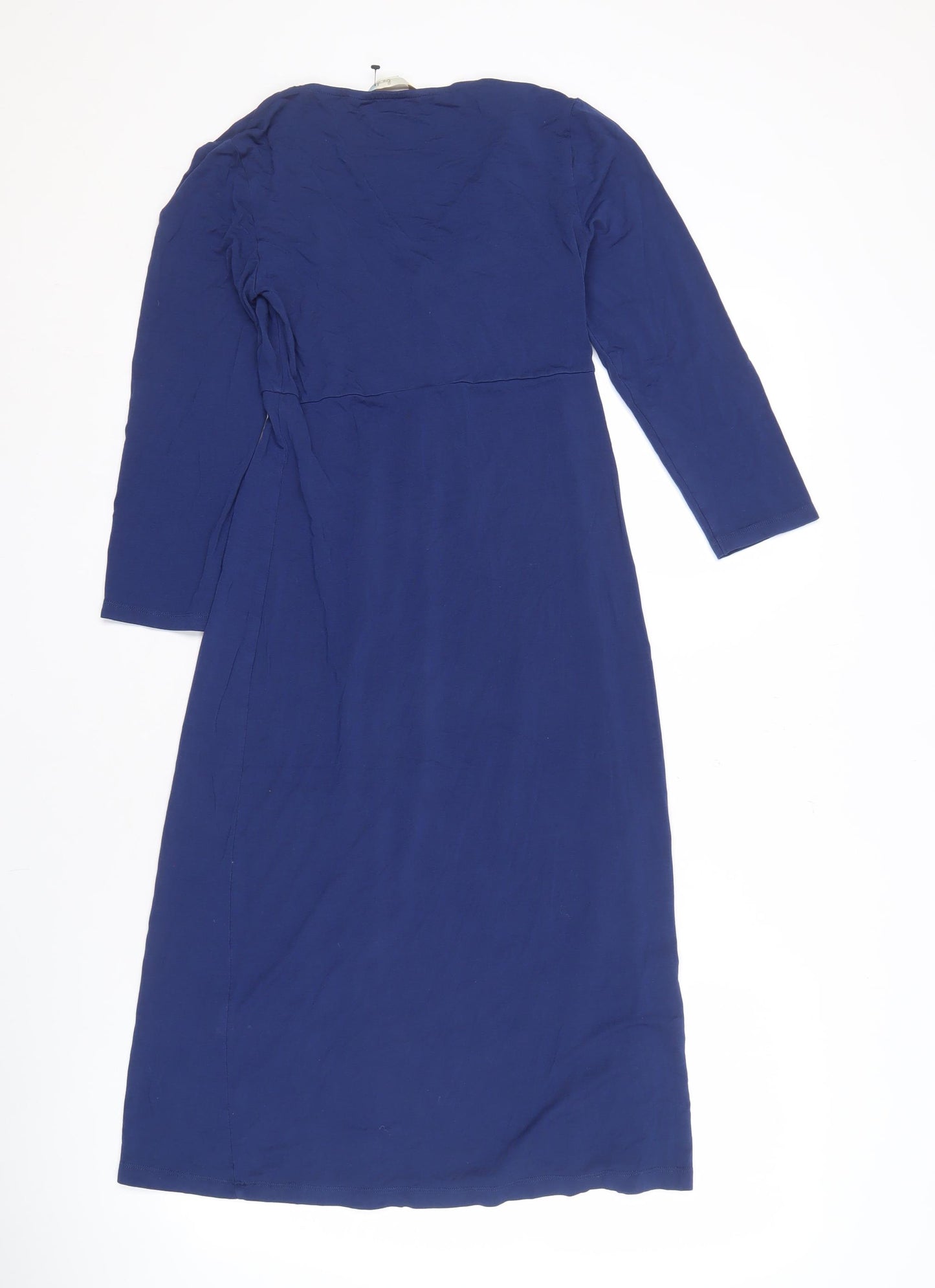 Boden Women's Blue Long Sleeve Midi Dress
