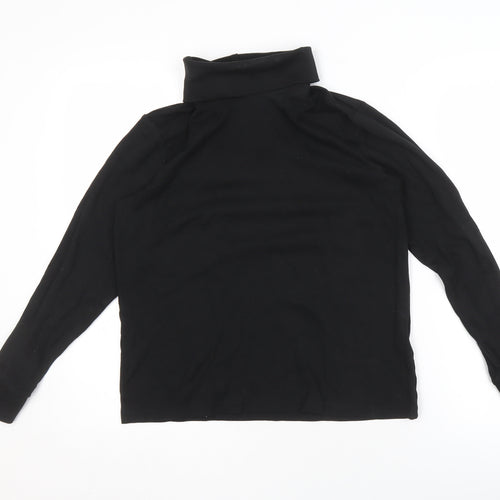 Mountain Warehouse Women's Black Mock Neck Sweatshirt Size 14