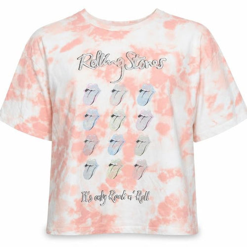 The Rolling Stones Tie Dye T-Shirt, Unisex, Size 22, Graphic Print