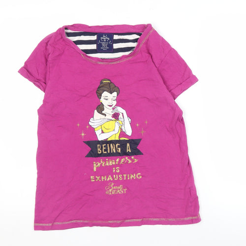 Disney Princess Women’s Pink T-Shirt Nightshirt M