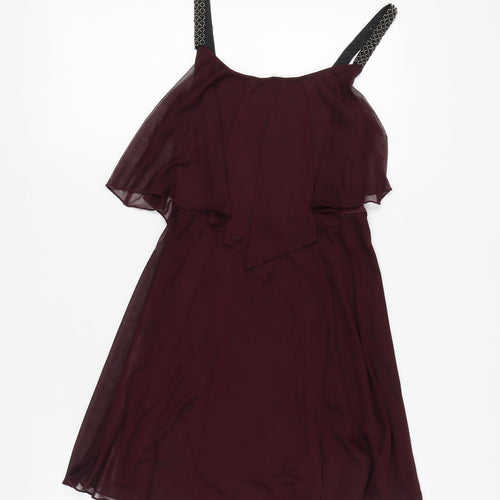 New Look Women's Purple Sleeveless Strappy Dress