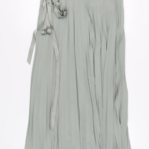 ASOS DESIGN Women's Green Maxi Dress - Size 16