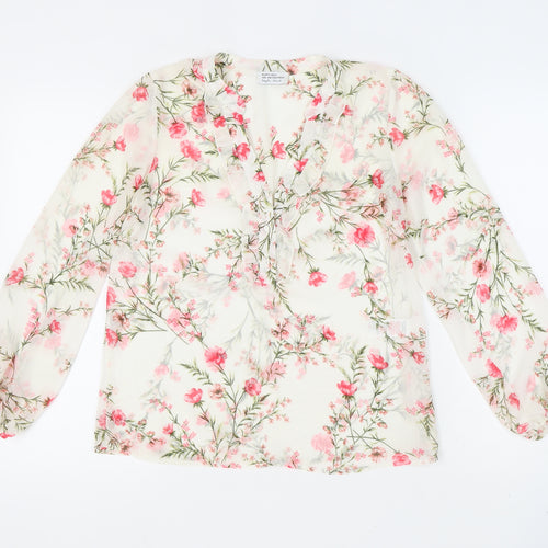 Style Chart Women's Multicoloured Floral Blouse Size 8