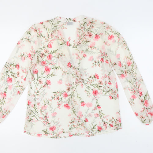 Style Chart Women's Multicoloured Floral Blouse Size 8
