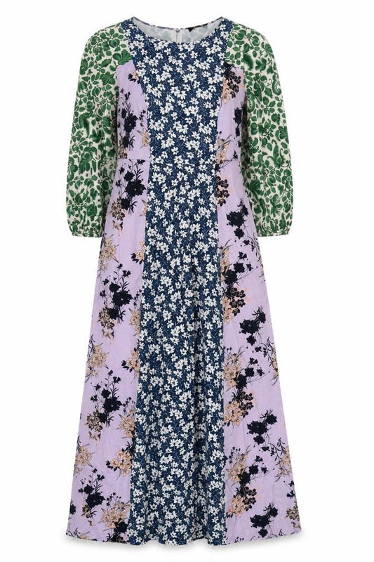 MAX&Co. Women's Multicoloured 3/4 Sleeve Dress Size 10