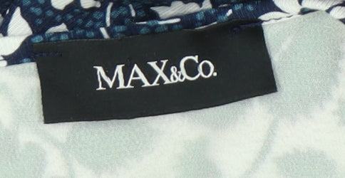 MAX&Co. Women's Multicoloured 3/4 Sleeve Dress Size 10