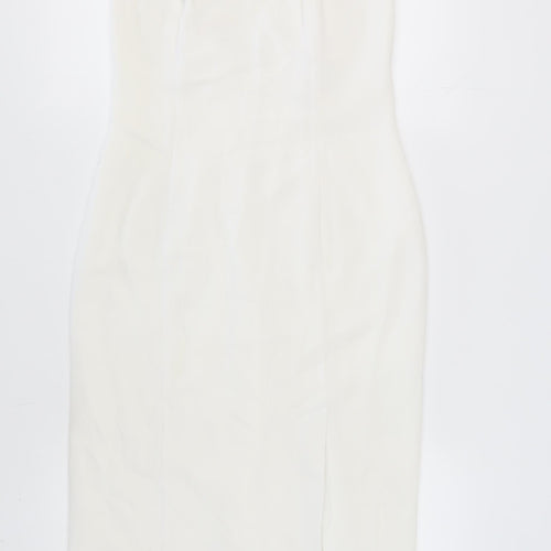 Gerald McCann White Dress Women's Size 12 Sleeveless
