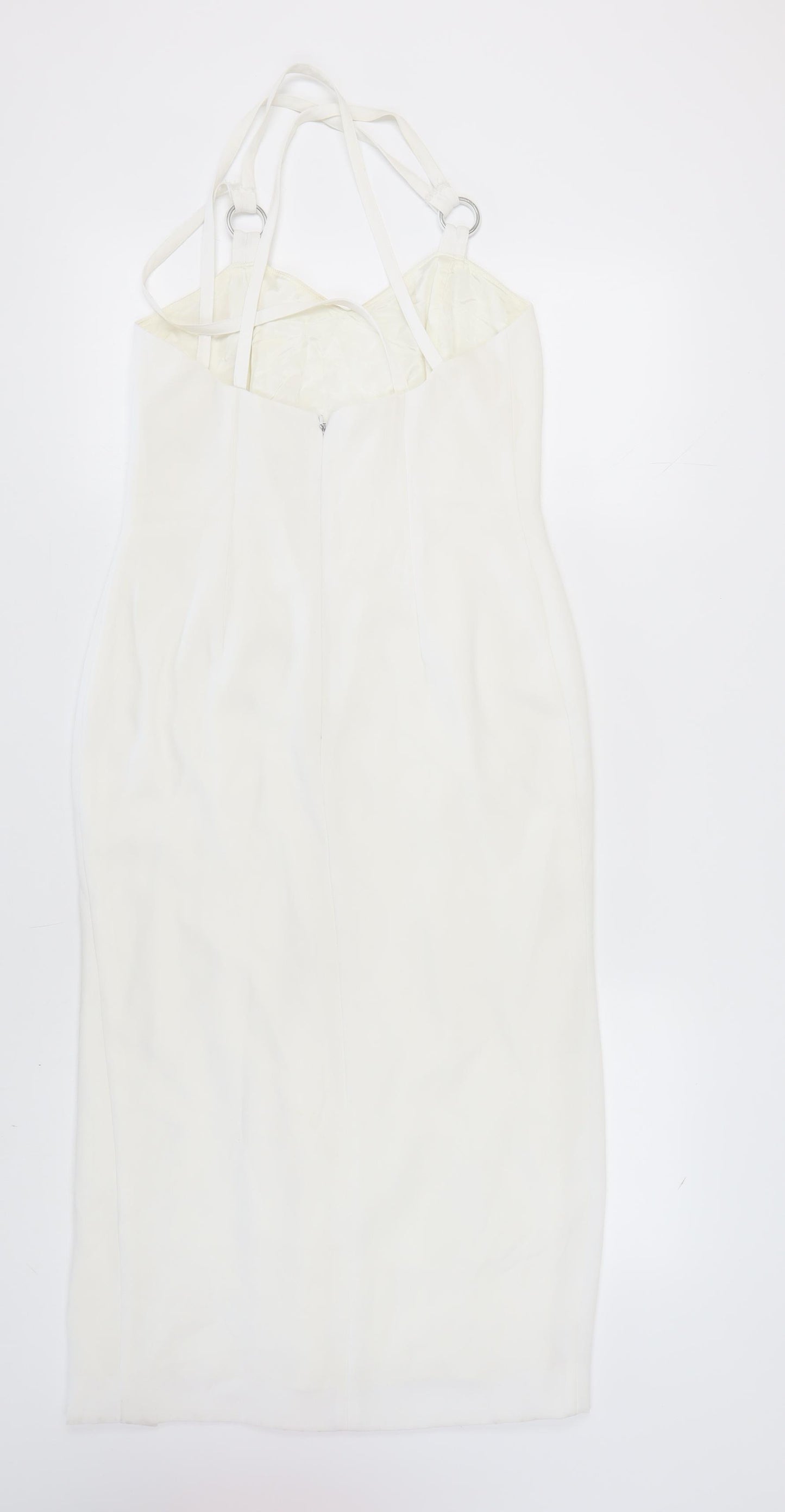 Gerald McCann White Dress Women's Size 12 Sleeveless