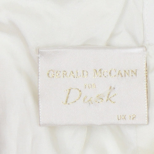 Gerald McCann White Dress Women's Size 12 Sleeveless