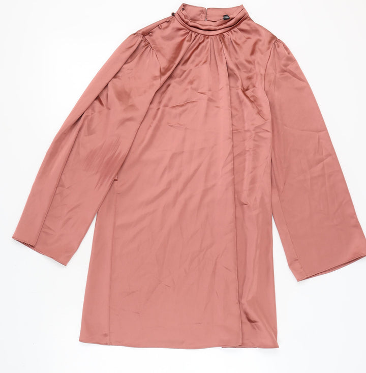 River Island Pink Long Sleeve Women's Dress Size 12