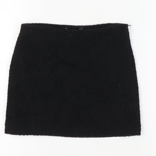 MNG Women’s Black Pencil Skirt XS Cotton Blend