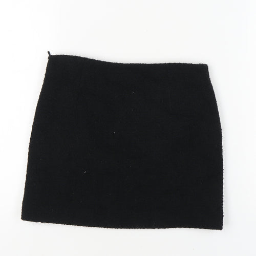 MNG Women’s Black Pencil Skirt XS Cotton Blend