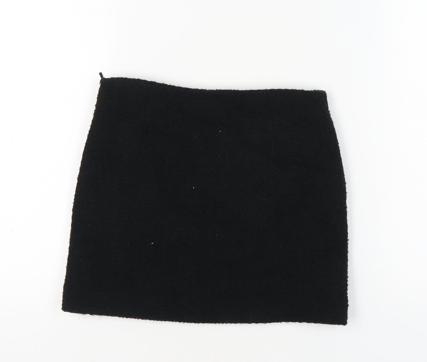 MNG Women’s Black Pencil Skirt XS Cotton Blend