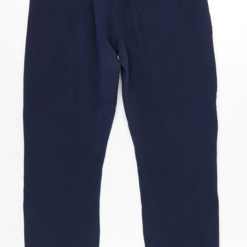 Marks and Spencer Girls Blue Jogger Trousers 13-14 Years