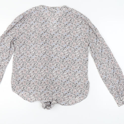 Next Women's Multicoloured Floral Blouse - Size 10