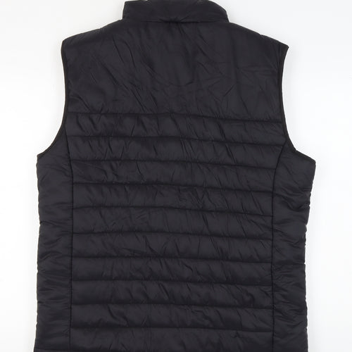 Henbury Men's Black XL Puffer Waistcoat