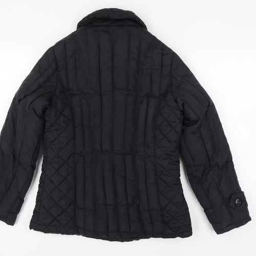 Marks and Spencer Women's Black Quilted Jacket M