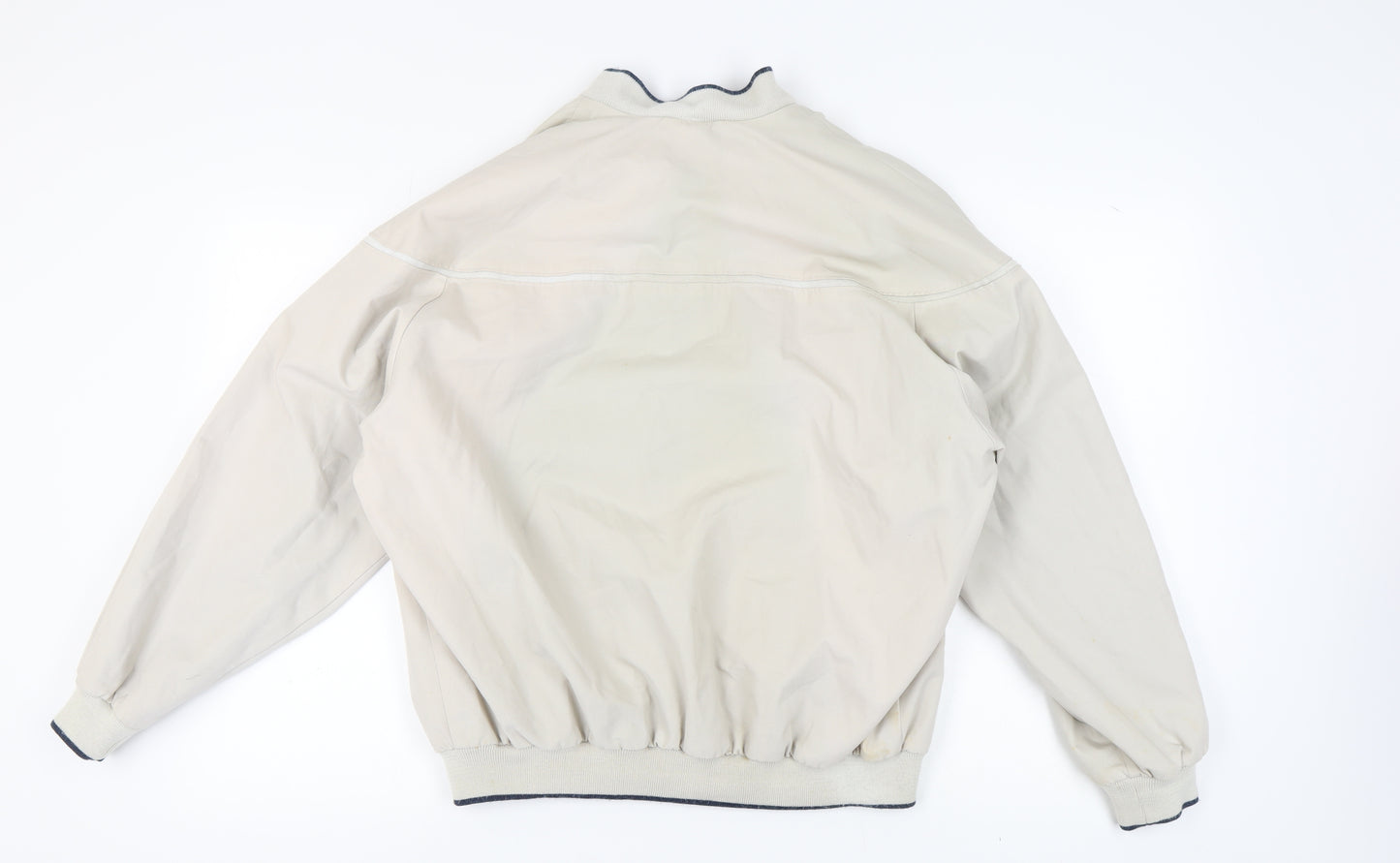 St Michael Men's Beige Bomber Jacket Medium 38-40"