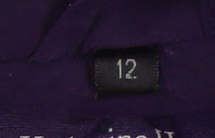 Katherine Hammond Women's Purple Hooded Coat Size 12