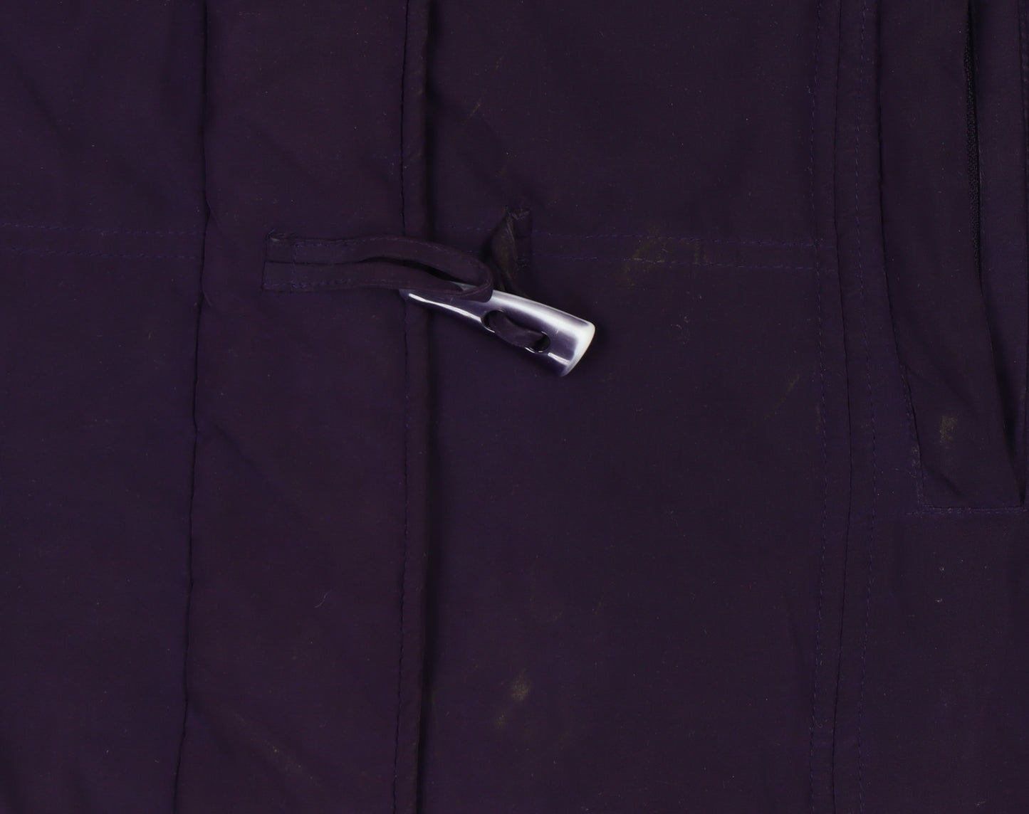 Katherine Hammond Women's Purple Hooded Coat Size 12