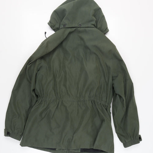 St. John's Bay Green Petite Parka Jacket L