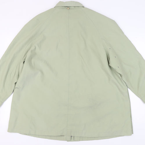 Elvi Women's Green Casual Mid-Length Jacket - Size 2