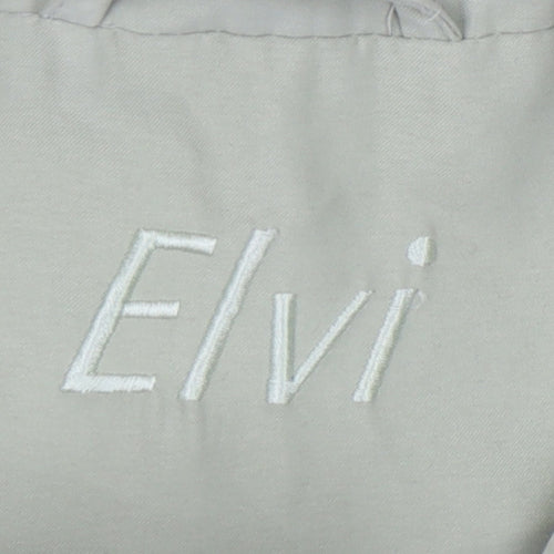 Elvi Women's Green Casual Mid-Length Jacket - Size 2