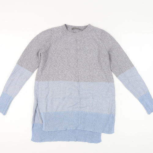 Oasis Women's Grey Pullover Jumper XS Relaxed Fit