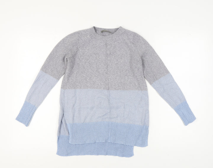 Oasis Women's Grey Pullover Jumper XS Relaxed Fit