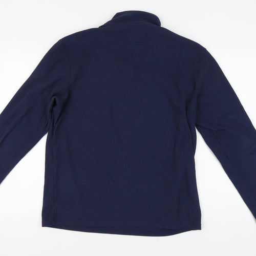 Peter Storm Men's Blue Fleece 1/4 Zip Jumper L