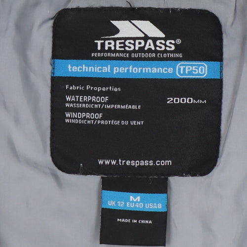 Trespass Women's Blue Puffer Jacket, Size 12, Winter Outdoor