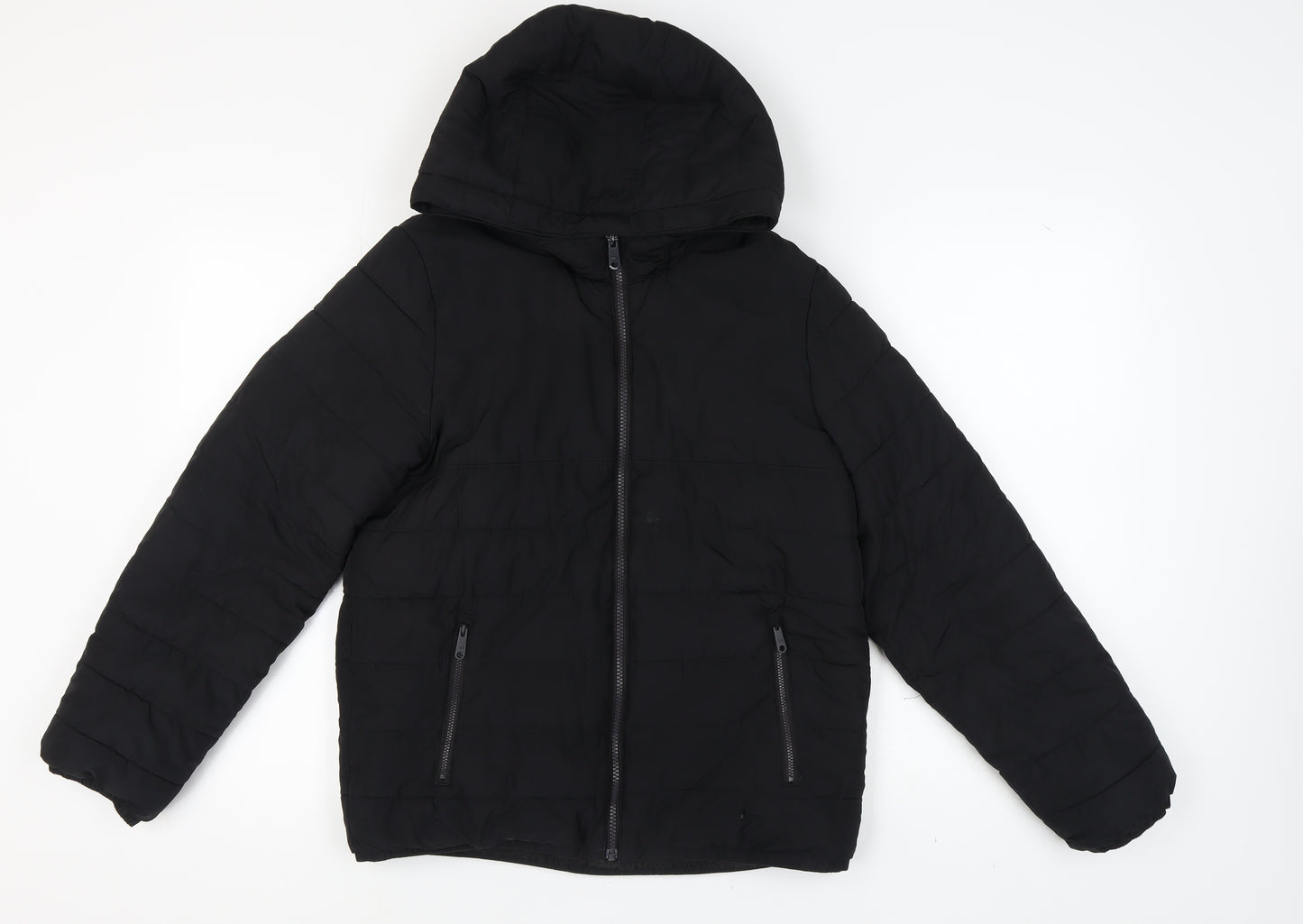 Abercrombie Kids Boys Black Puffer Jacket 15-16 Years