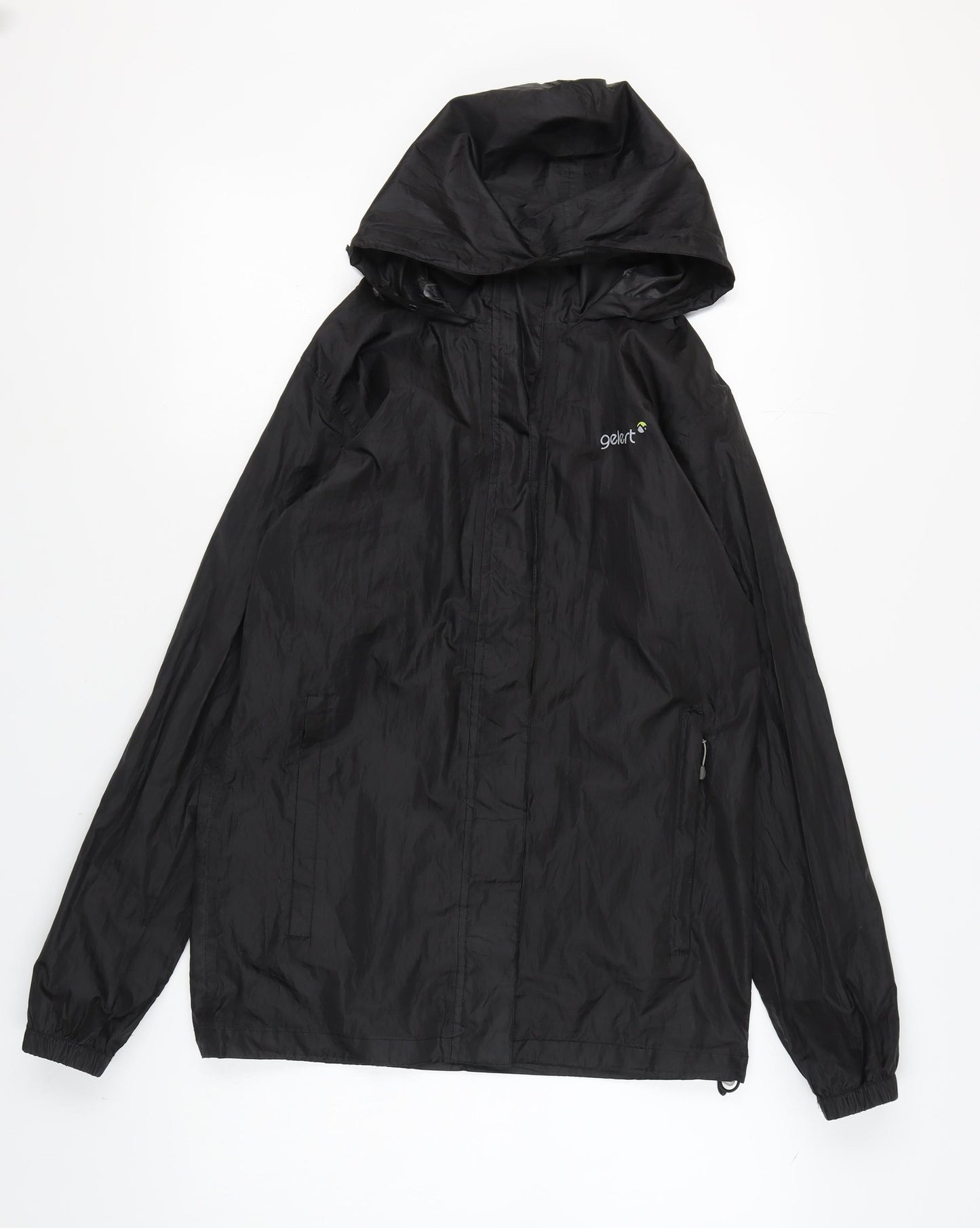 Gelert Unisex Black XS Lightweight Rain Coat