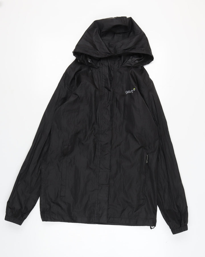 Gelert Unisex Black XS Lightweight Rain Coat