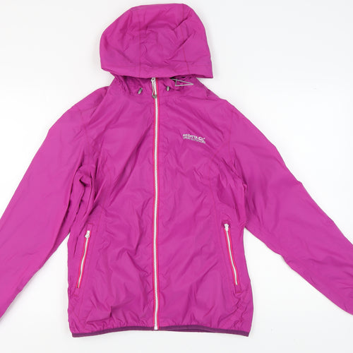 Regatta Women's Purple Windbreaker Jacket Size 10