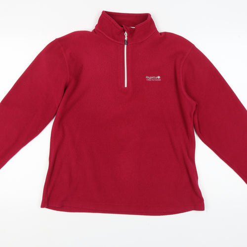 Regatta Women Red Pullover Sweatshirt Size 14