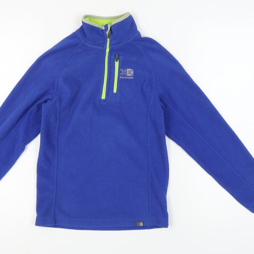 Karrimor Boys Blue Fleece Sweatshirt 9-10 Years