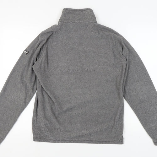 Regatta Men's Grey 1/4 Zip Sweatshirt Size M