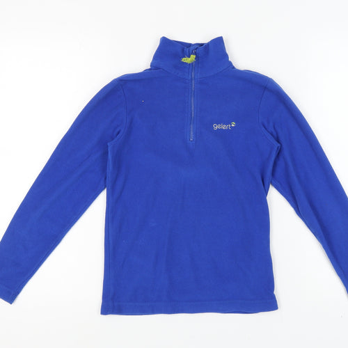 Gelert Boys Blue Fleece 1/2 Zip Sweatshirt 9-10 Years