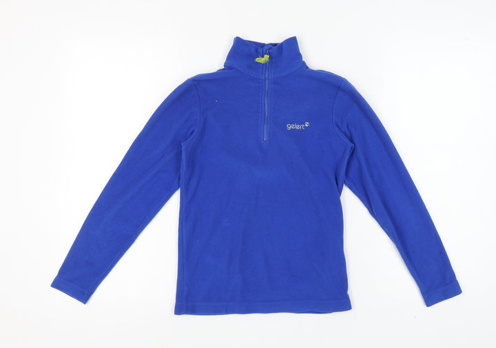 Gelert Boys Blue Fleece 1/2 Zip Sweatshirt 9-10 Years