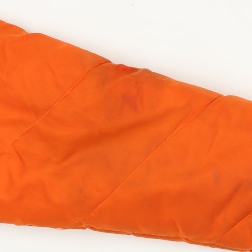 Regatta Boys Orange Puffer Jacket, Hooded, Size 13 Years