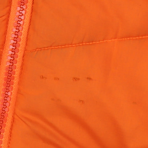 Regatta Boys Orange Puffer Jacket, Hooded, Size 13 Years