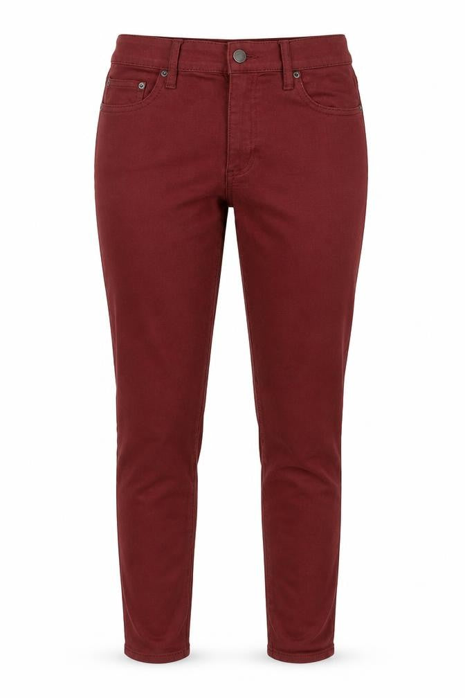 Front view of Gap Women's Red Skinny Jeans -, size 10