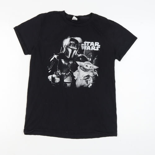Fruit of the Loom Star Wars T-Shirt, Black, Medium, Graphic Print